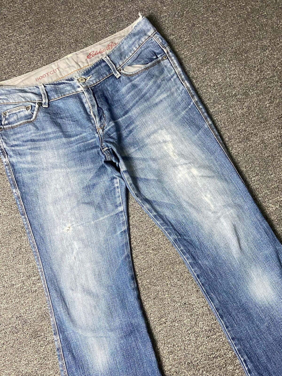 Eddie Bauer × Japanese Brand × Vintage Vintage EDDIE BAUER Bootcut Denim Jeans (132) Size US 32 / EU 48 - 9 Thumbnail