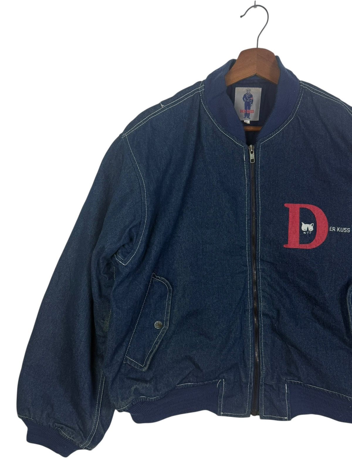 Isamu Katayama Backlash Isamu Katayama Derkuss Denim Varsity Size US XL / EU 56 / 4 - 6 Thumbnail