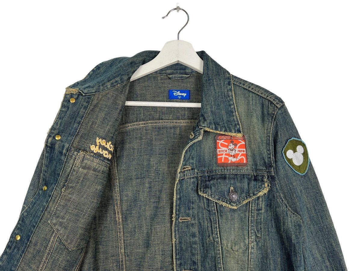 Disney 🔥 VINTAGE DISNEY MICKEY MOUSE DENIM TRUCKER JACKET Size US M / EU 48-50 / 2 - 10 Thumbnail