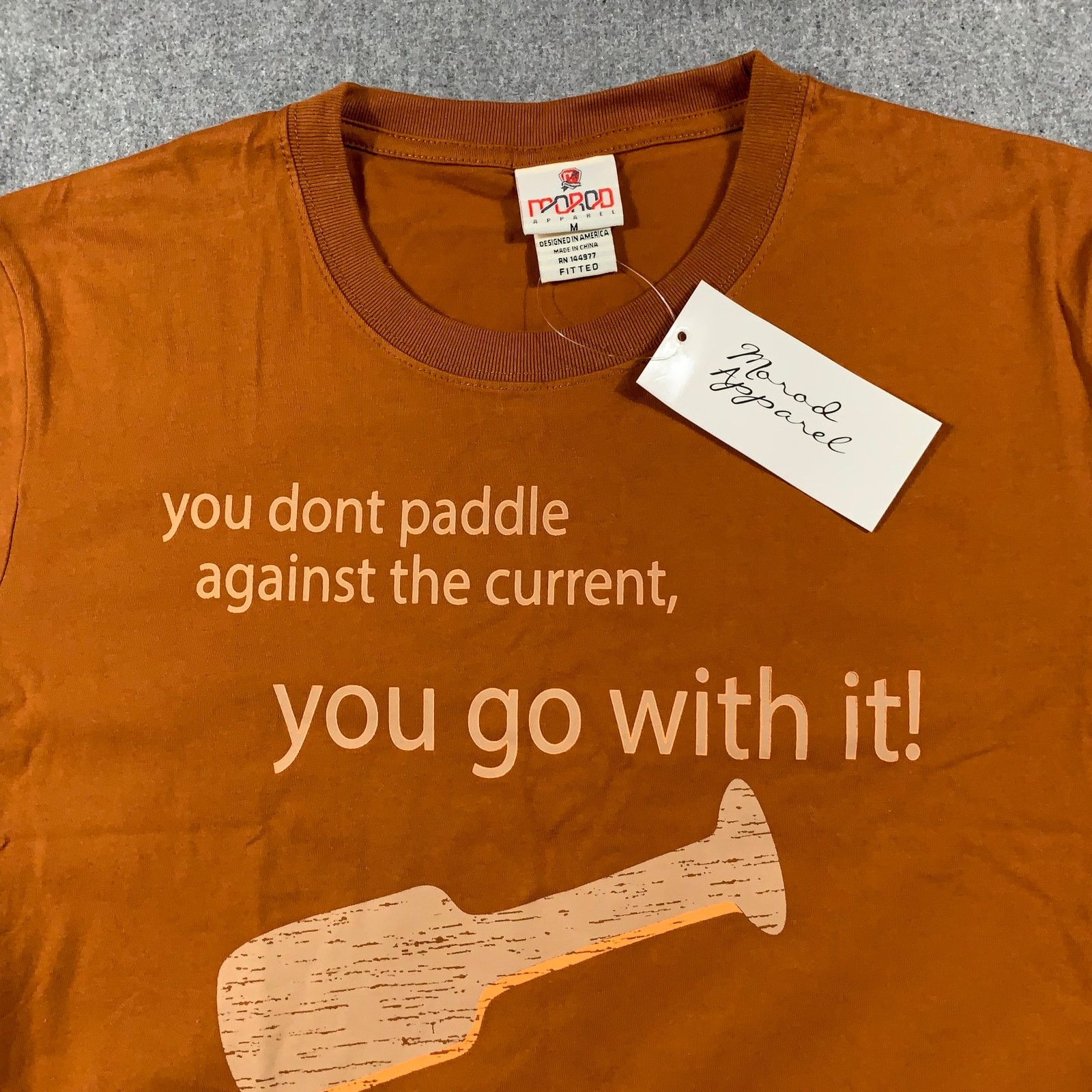 Other Morod Apparel Shirt Adult Medium Brown Casual T Shirt Size M / US 6-8 / IT 42-44 - 3 Thumbnail