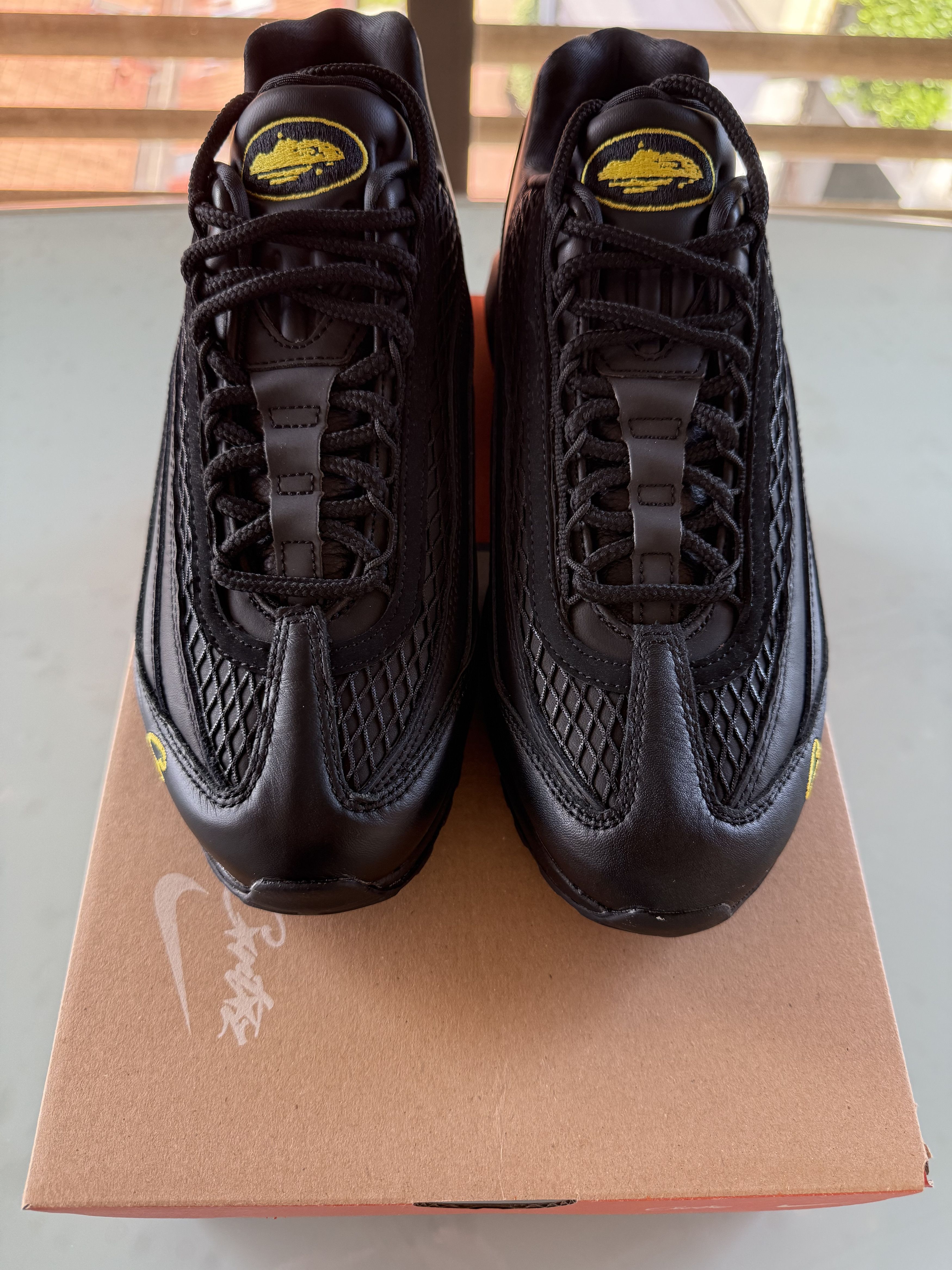 Corteiz × Nike Nike Air Max 95 black–LIMITED EDITION–Nike x Corteiz–new Size US 8.5 / EU 41-42 - 4 Thumbnail