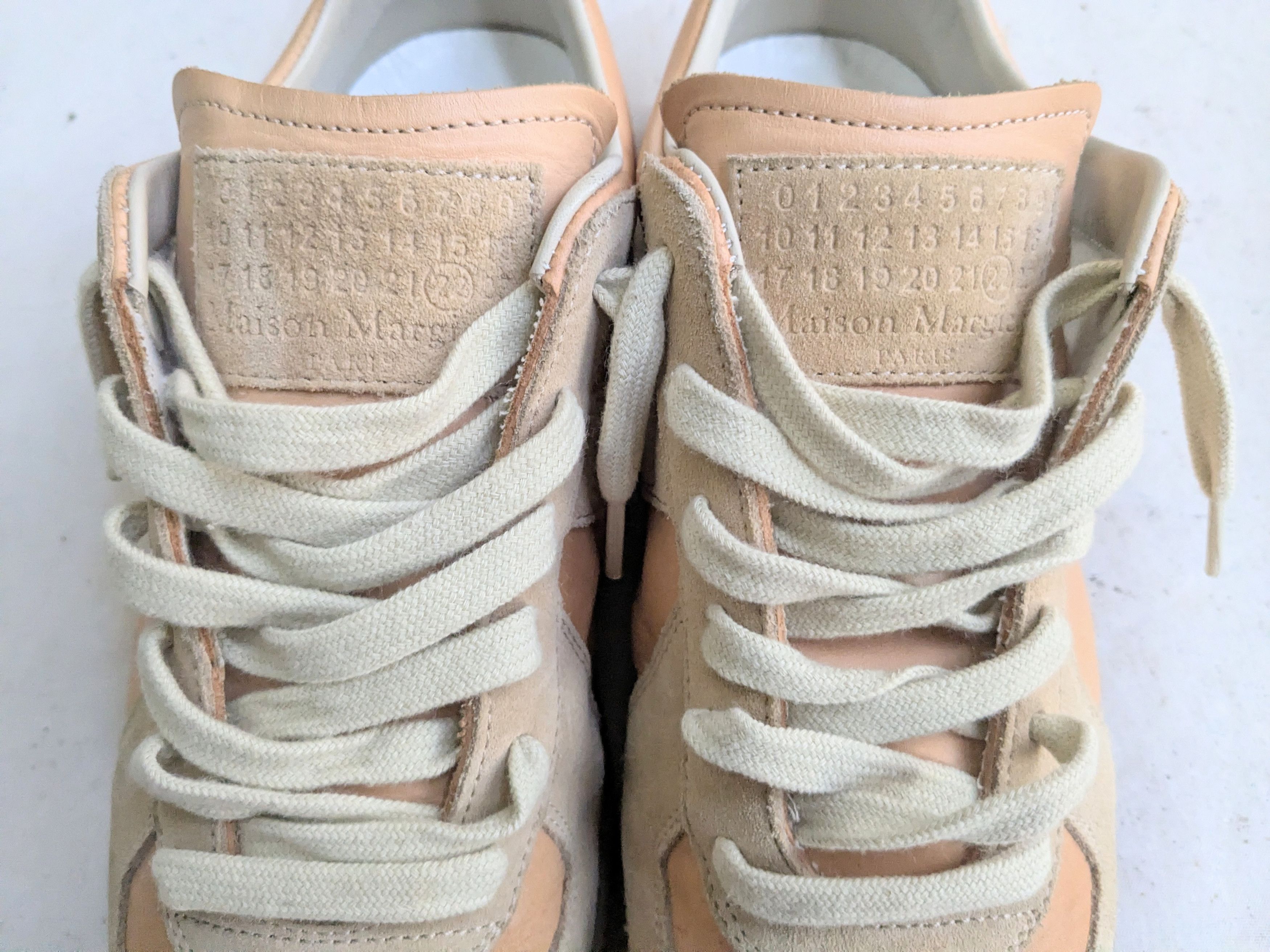 Maison Margiela Maison Margiela GAT Replica 8 41 Low Tops Tan Brown Size US 8 / EU 41 - 3 Thumbnail