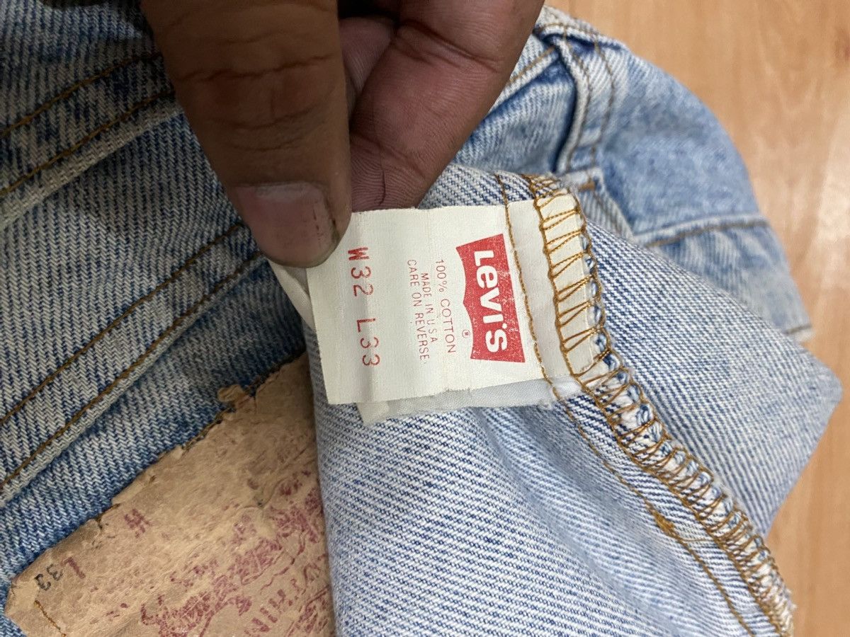 Levi's × Vintage Vintage 90s levis 510 regular fit distressed denim Size US 30 / EU 46 - 8 Thumbnail