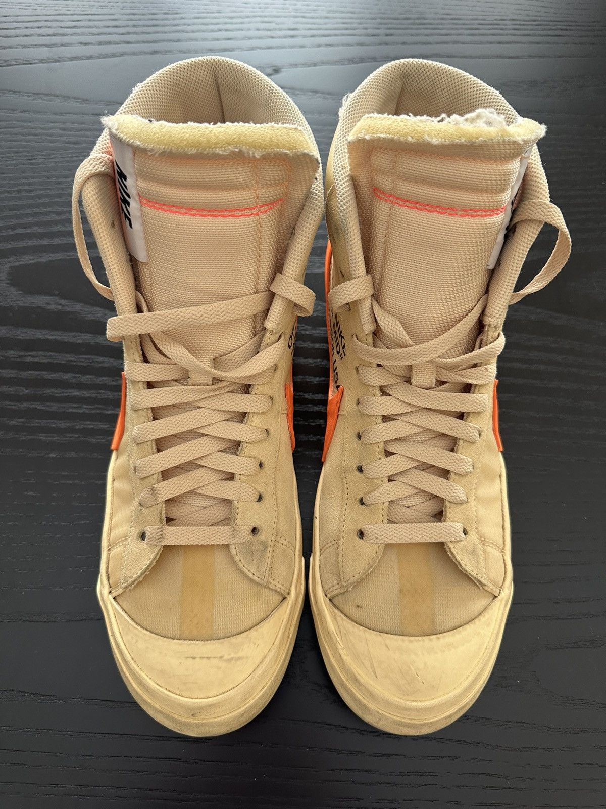 Nike × Off-White Nike x Off White The 10: Blazer Mid All Hallows Eve size 10 Size US 10 / EU 43 - 4 Thumbnail