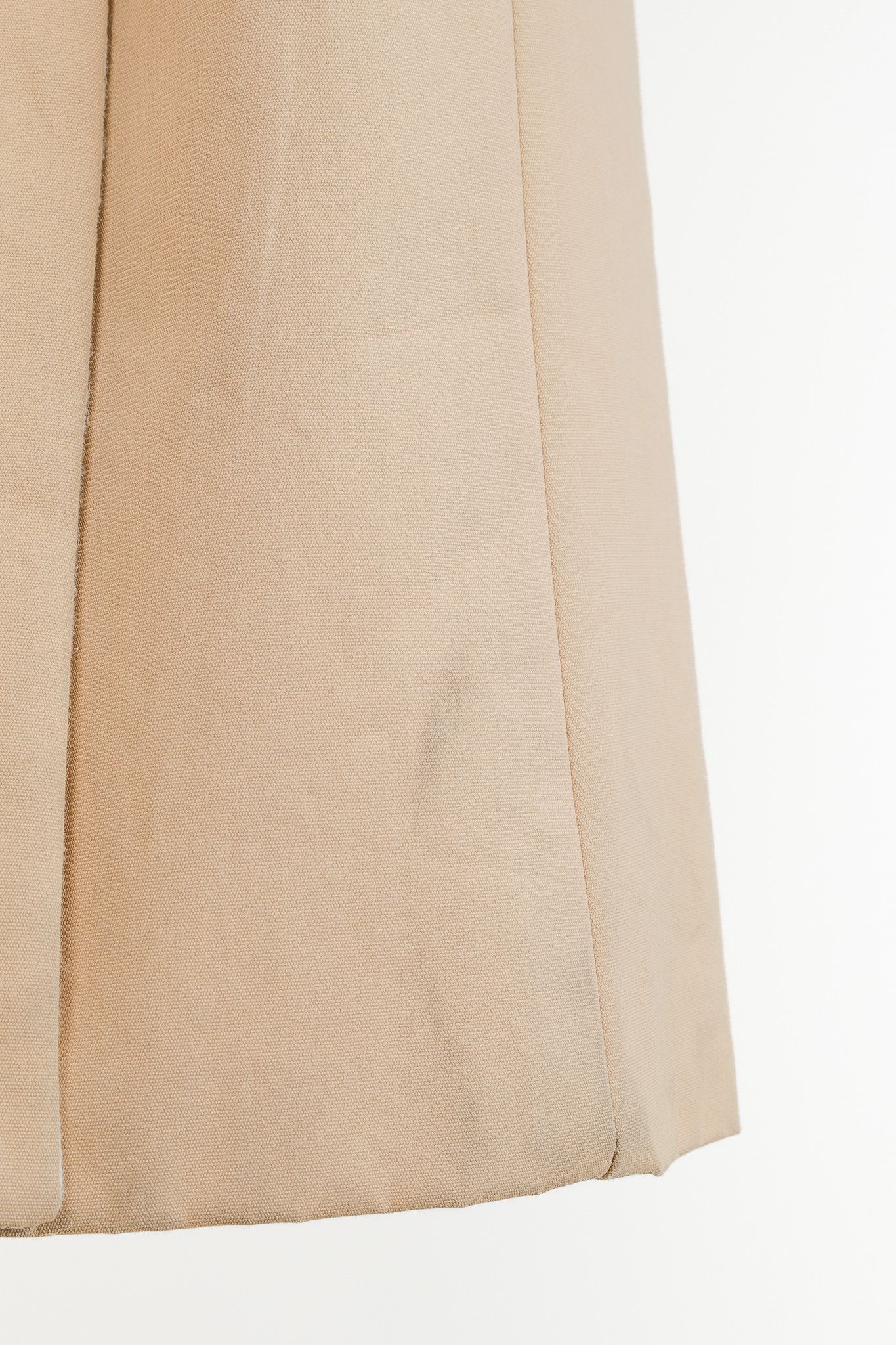 Fendi Fendi Tan Cotton Belted Pleated-Sleeve Trench Coat Size M / US 6-8 / IT 42-44 - 9 Thumbnail