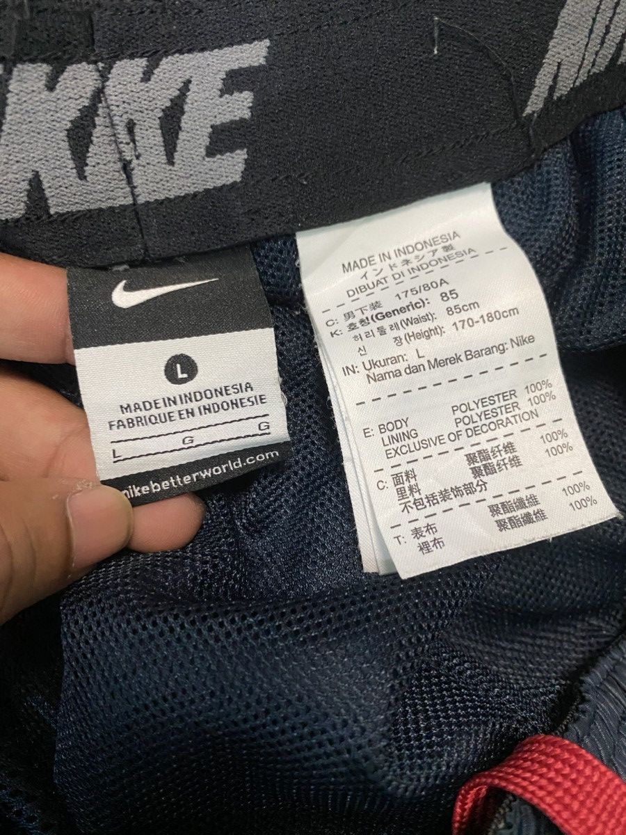 Carhartt Wip × Nike 💥 VINTAGE NIKE BAGGY NYLON 90S WIDE LEG TRACK PANTS Y2K Size US 28 / EU 44 - 3 Thumbnail