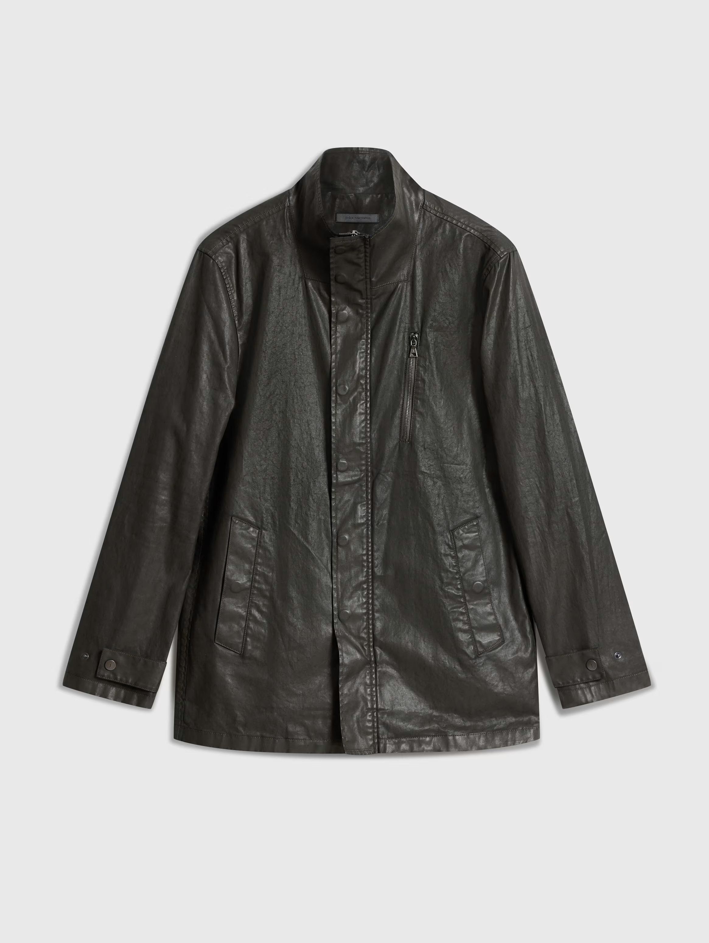 John Varvatos John Varvatos Leather Jacket Coat Size US M / EU 48-50 / 2 - 1 Thumbnail