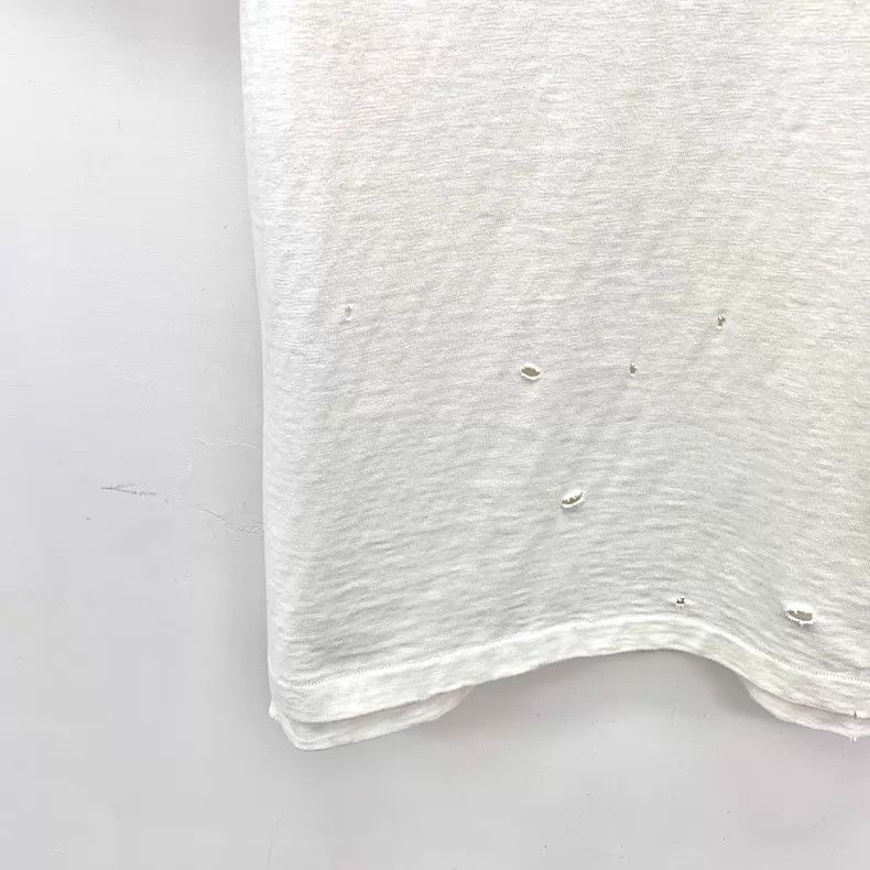 Dior Dior White hole design cotton round-neck short-sleeved T-s Size US M / EU 48-50 / 2 - 4 Thumbnail