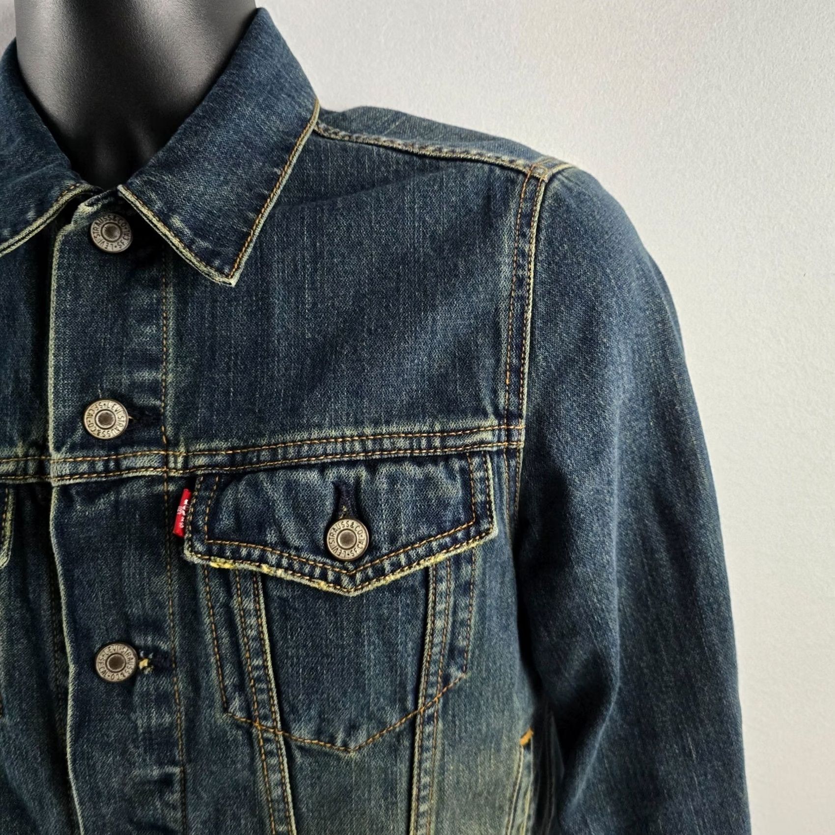 Levi's VINTAGE Levi's Jacket Womens Medium Blue 5651 57511 Size M / US 6-8 / IT 42-44 - 3 Thumbnail