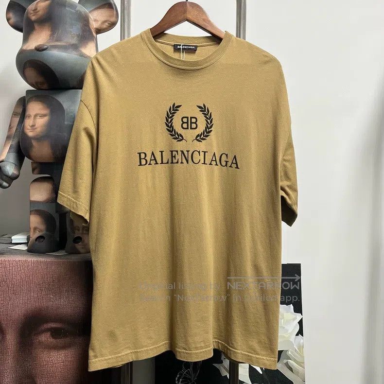 Balenciaga Balenciaga Wheat pattern short-sleeve Size US M / EU 48-50 / 2 - 1 Thumbnail