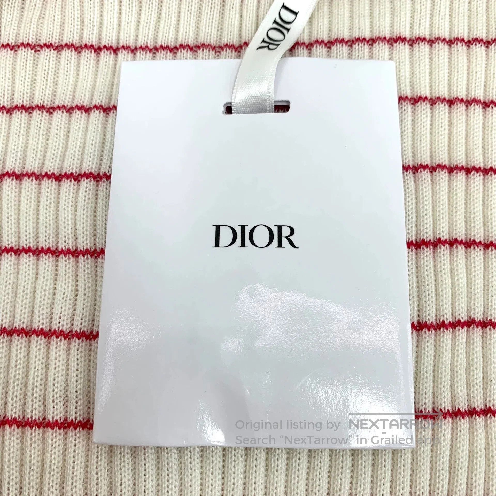 Dior Dior Colorblock Striped Embroidered Knit Top. Size US M / EU 48-50 / 2 - 9 Thumbnail