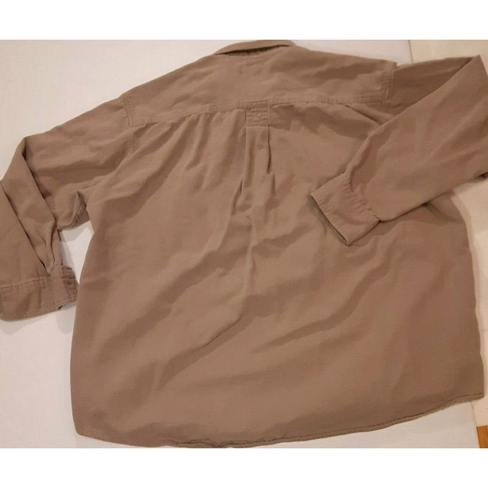 Vintage Vintage Field Master Khaki/Tan Button-Up Shirt - LG Regular - Heavy Duty Size US L / EU 52-54 / 3 - 3 Thumbnail