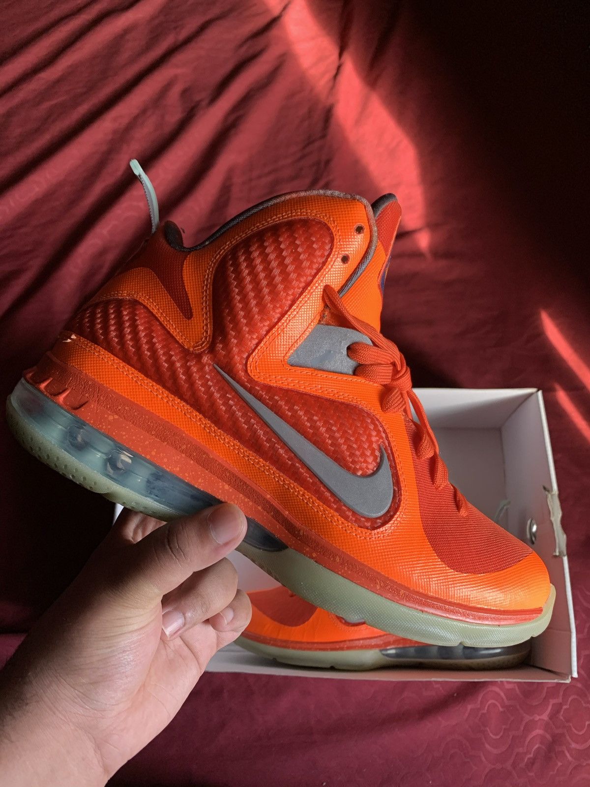 Nike Bing Bang Lebron 9s 2012 Size US 8 / EU 41 - 1 Thumbnail