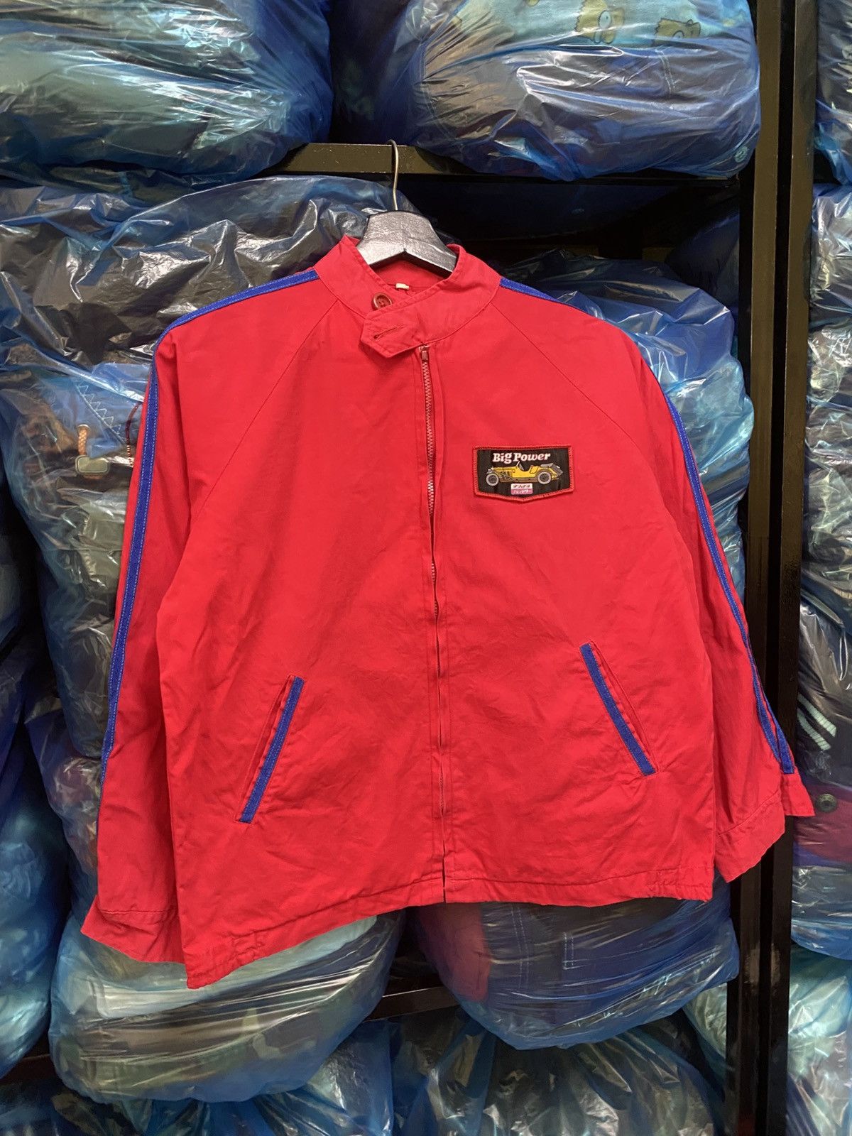 Vintage Vintage Racing Team Windbreaker - “Big Power” Patch Size US S / EU 44-46 / 1 - 3 Thumbnail