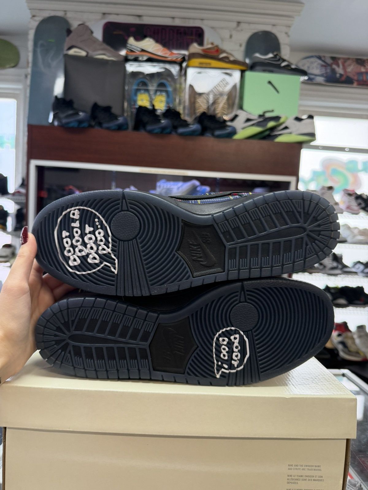 Nike Nike SB X Nardwaur Dunks Size US 13 / EU 46 - 4 Thumbnail