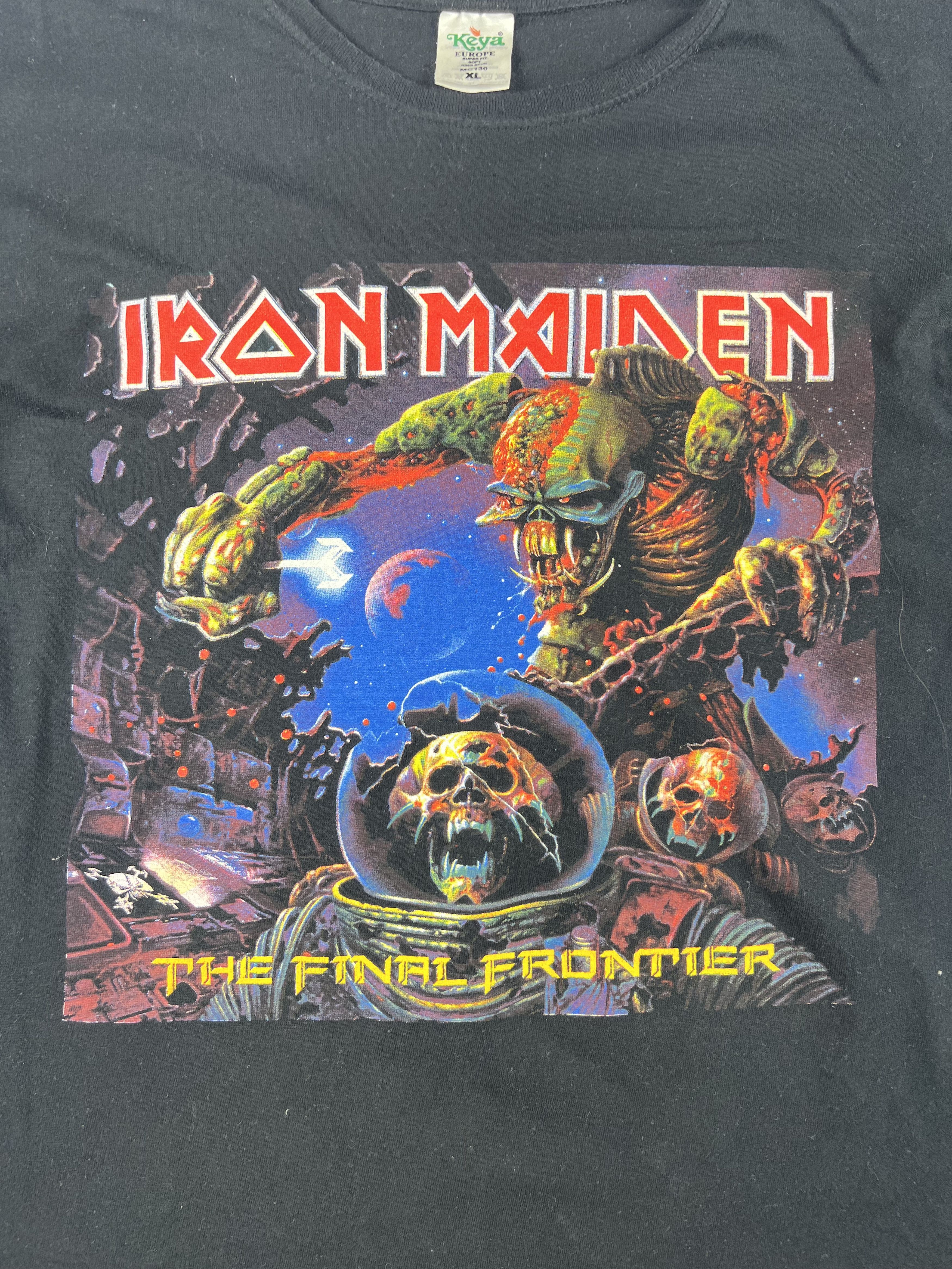 Iron Maiden × Vintage Vintage Iron Maiden The Final Frontier Rock T-shirt Size US L / EU 52-54 / 3 - 2 Thumbnail