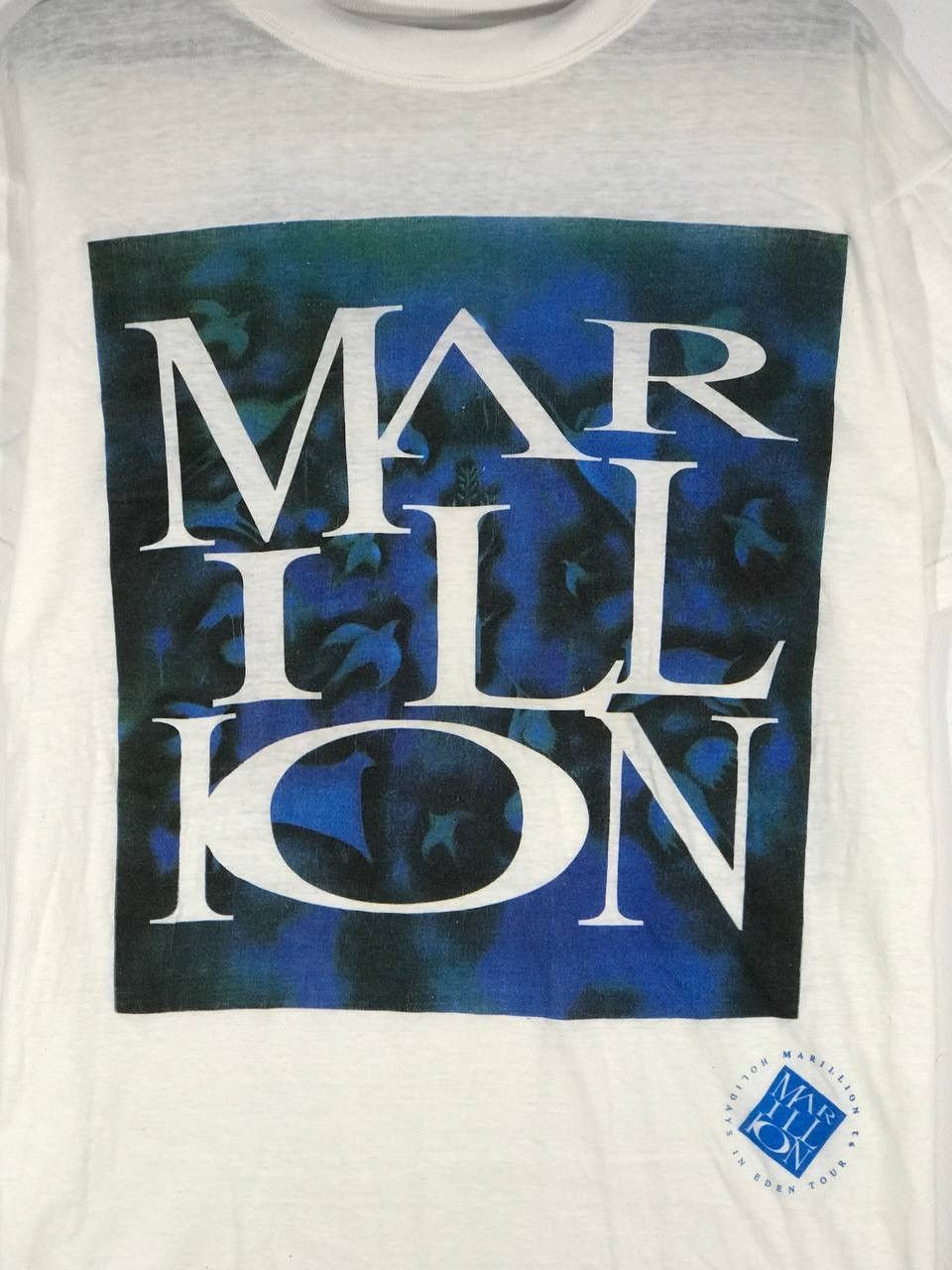 Band Tees × Vintage Vintage 1992 Marillion holidays in eden tour Size US L / EU 52-54 / 3 - 3 Thumbnail