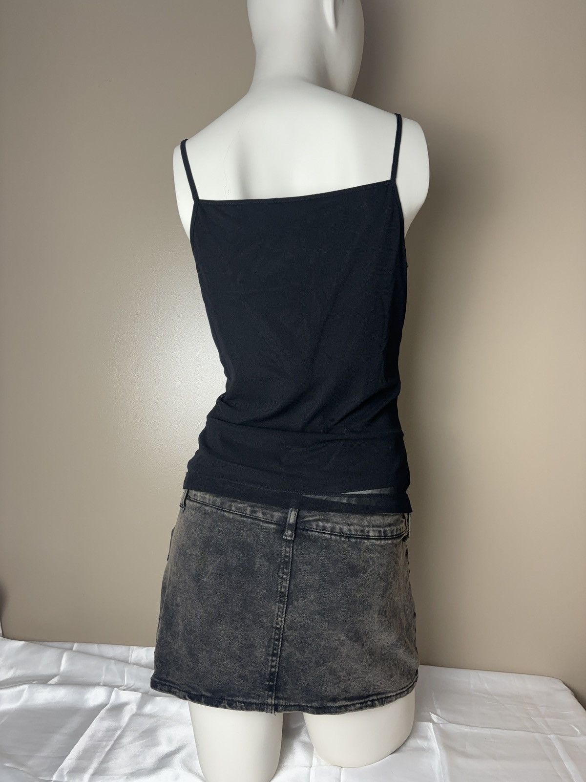 Japanese Brand × Vintage Vintage tank top glamour mesh Size L / US 10 / IT 46 - 4 Thumbnail