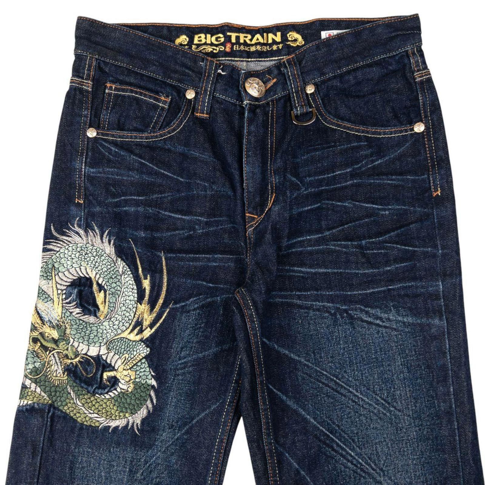 Other Vintage Big Train Dragon Japanese Denim Jeans Size W30 Size US 30 / EU 46 - 1 Thumbnail