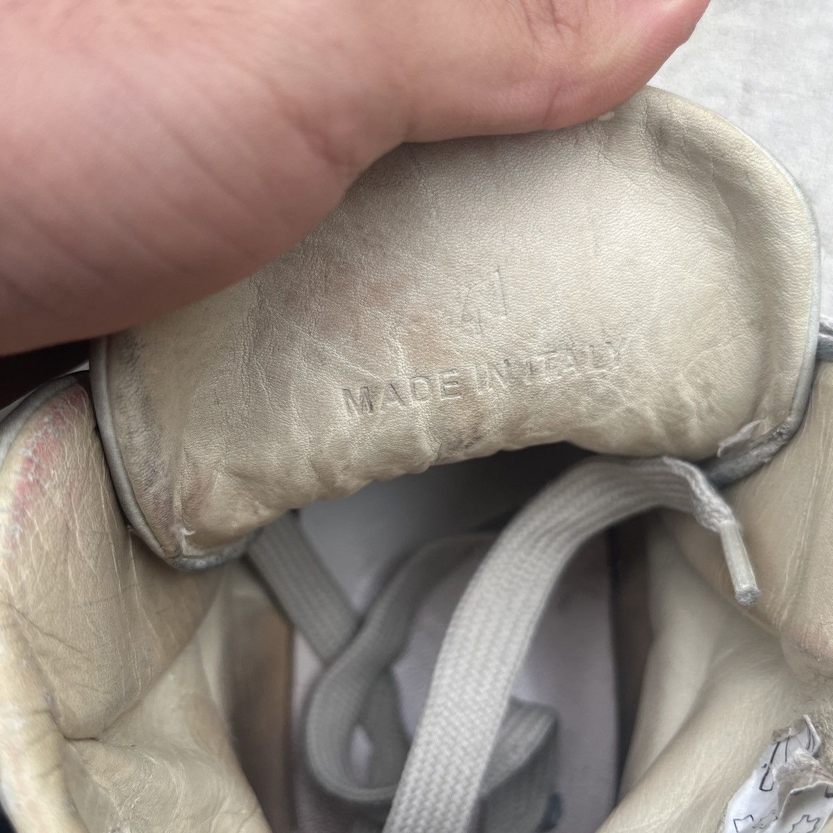 Maison Margiela Maison Margiela AW11 Bulldog Hi Tops Size US 8 / EU 41 - 10 Thumbnail