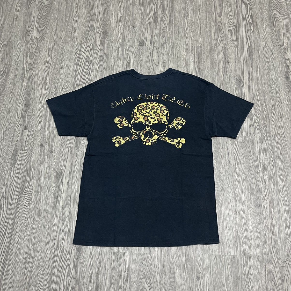 Japanese Brand 88 Tees Bones Leopard Graphic Tee Size US L / EU 52-54 / 3 - 1 Thumbnail