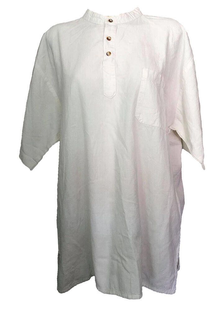 Designer Pre Owned Mens White Hand Made Shirt XXL Size US XXL / EU 58 / 5 - 1 Thumbnail