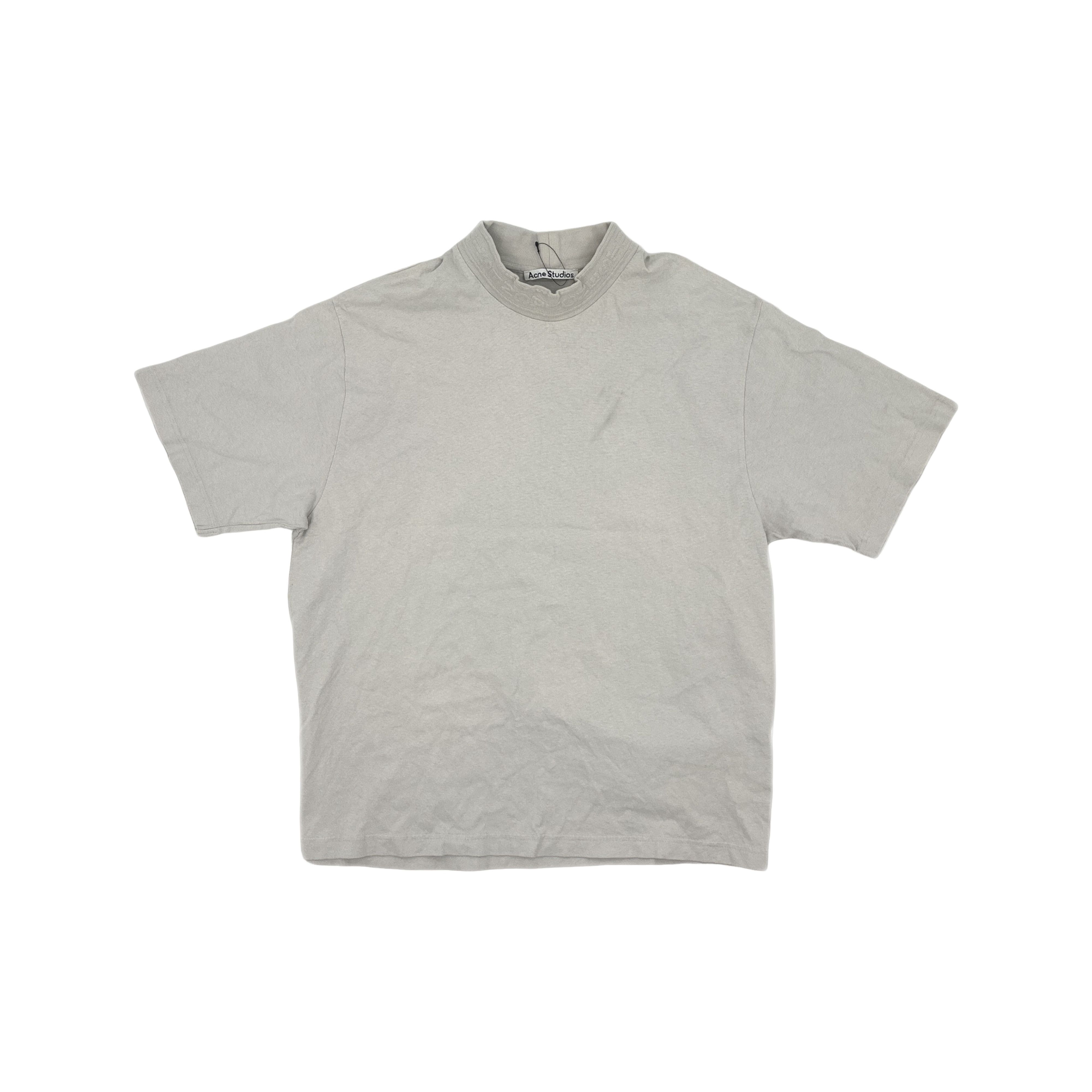 Acne Studios Acne Studios Logo Collar T-Shirt Size M Size US M / EU 48-50 / 2 - 1 Thumbnail