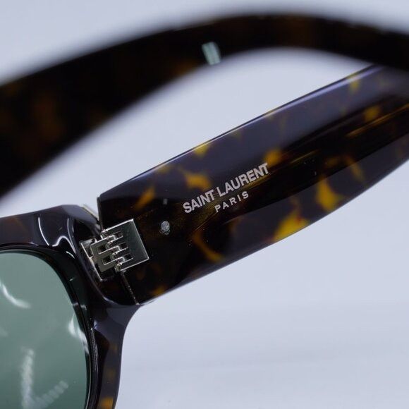 Saint Laurent Paris 🕶️ New Saint Laurent SLM94 008 Sunglasses - Dark Havana Size ONE SIZE - 8 Thumbnail