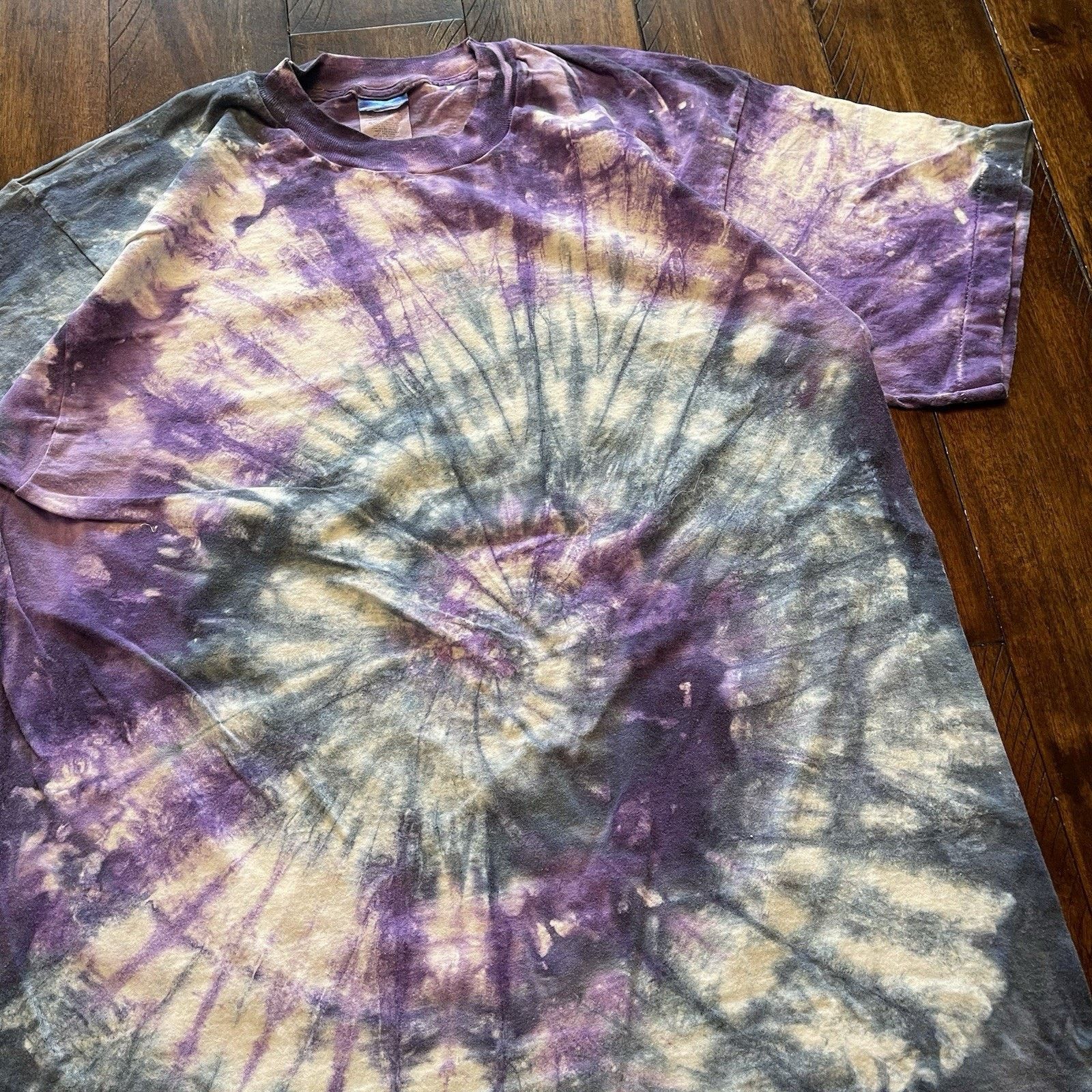 Fruit Of The Loom Vtg 90s Fruit Of The Loom Tie Dye Single Stitch T-Shirt L Size US L / EU 52-54 / 3 - 2 Thumbnail