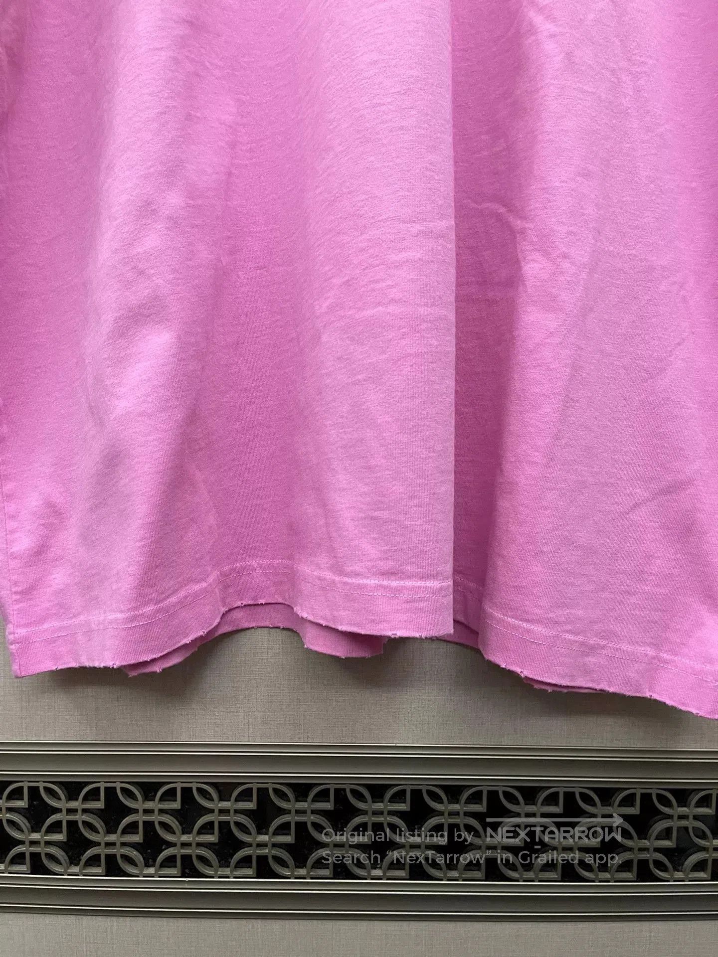 Balenciaga balenciaga pink logo short sleeve t. Size US S / EU 44-46 / 1 - 6 Thumbnail