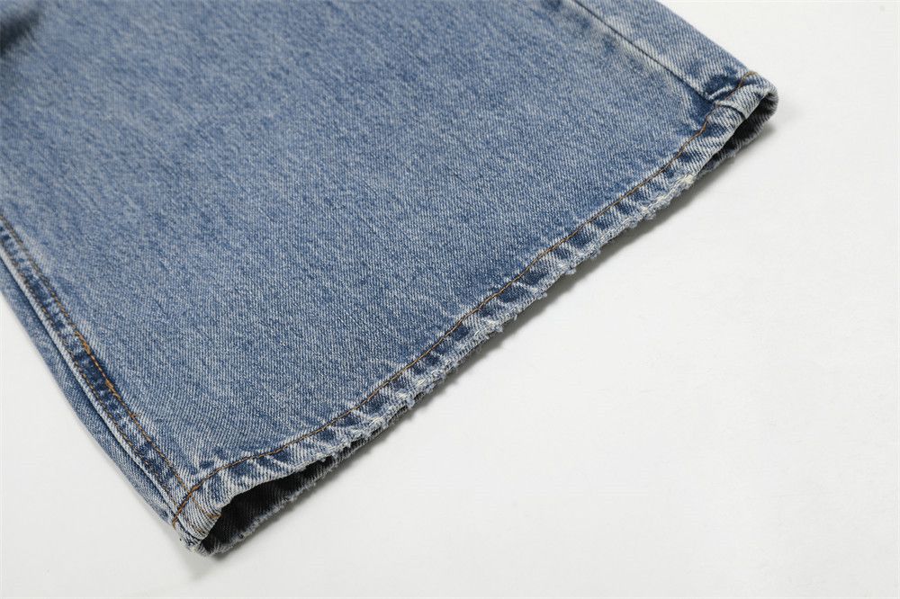 Japanese Brand × Jean Washed Distressed Gradient Dyed Jeans Size US 33 - 6 Thumbnail
