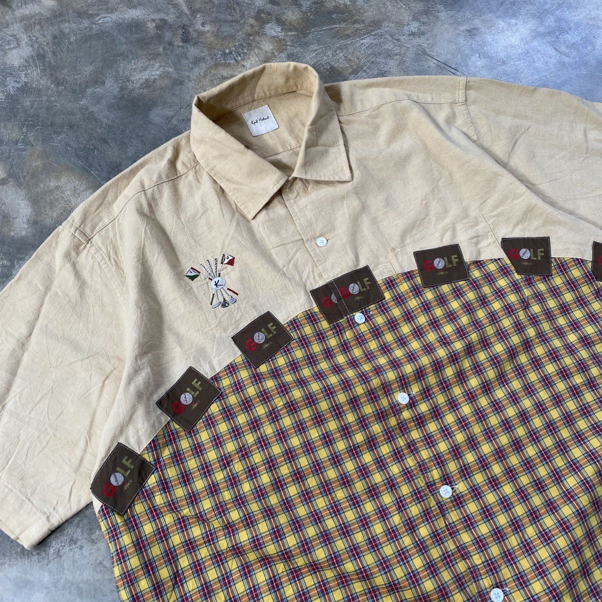 Karl Helmut Karl Helmut Golf Catton Button Up Shirt Size US XXL / EU 58 / 5 - 2 Thumbnail