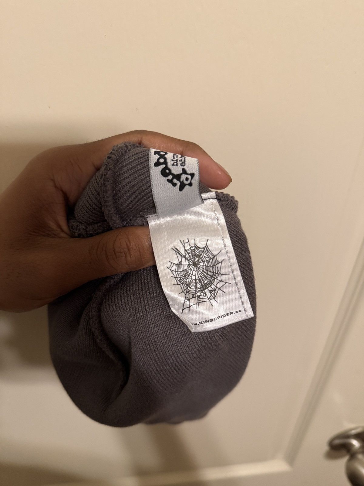 Sp5der Sp5der Rhinestone Beanie Size ONE SIZE - 4 Thumbnail