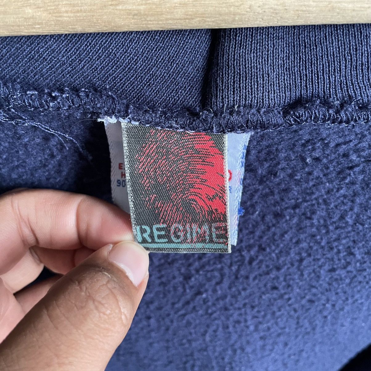 Japanese Brand × Vintage Vintage Regime Distressed Hoodie Size US XL / EU 56 / 4 - 9 Thumbnail