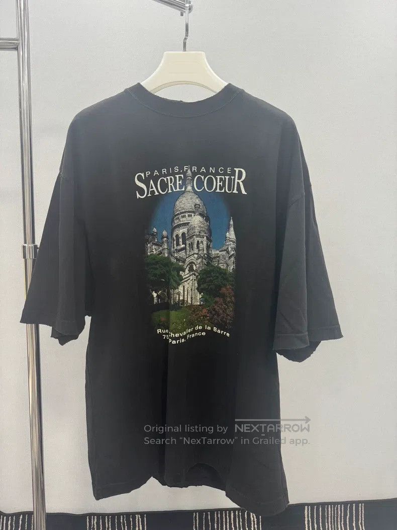 Balenciaga Balenciaga Castle Short Sleeve Size US S / EU 44-46 / 1 - 1 Thumbnail