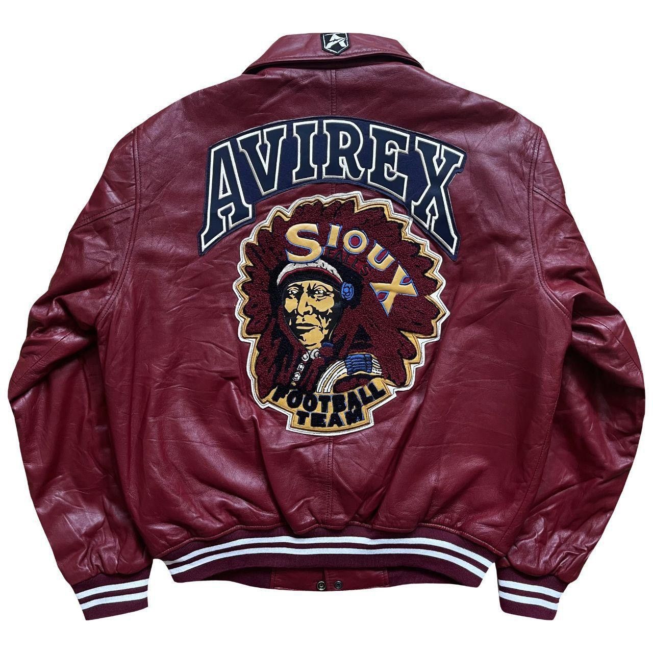 Avirex Avirex Leather Varsity Jacket Size US M / EU 48-50 / 2 - 1 Thumbnail