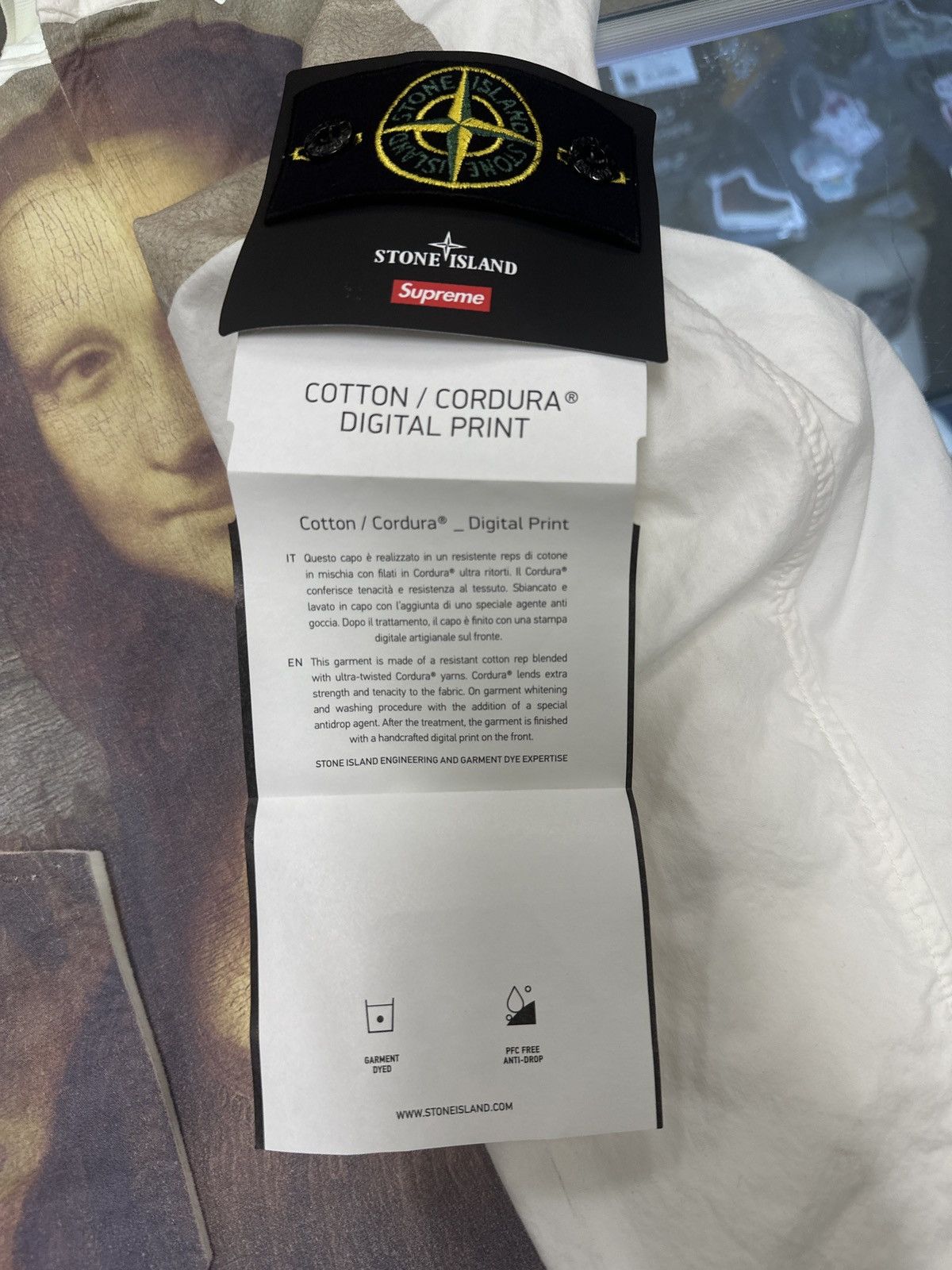 Stone Island × Supreme Supreme stone island cotton cordura shell jacket Mona Lisa S Size US S / EU 44-46 / 1 - 5 Thumbnail