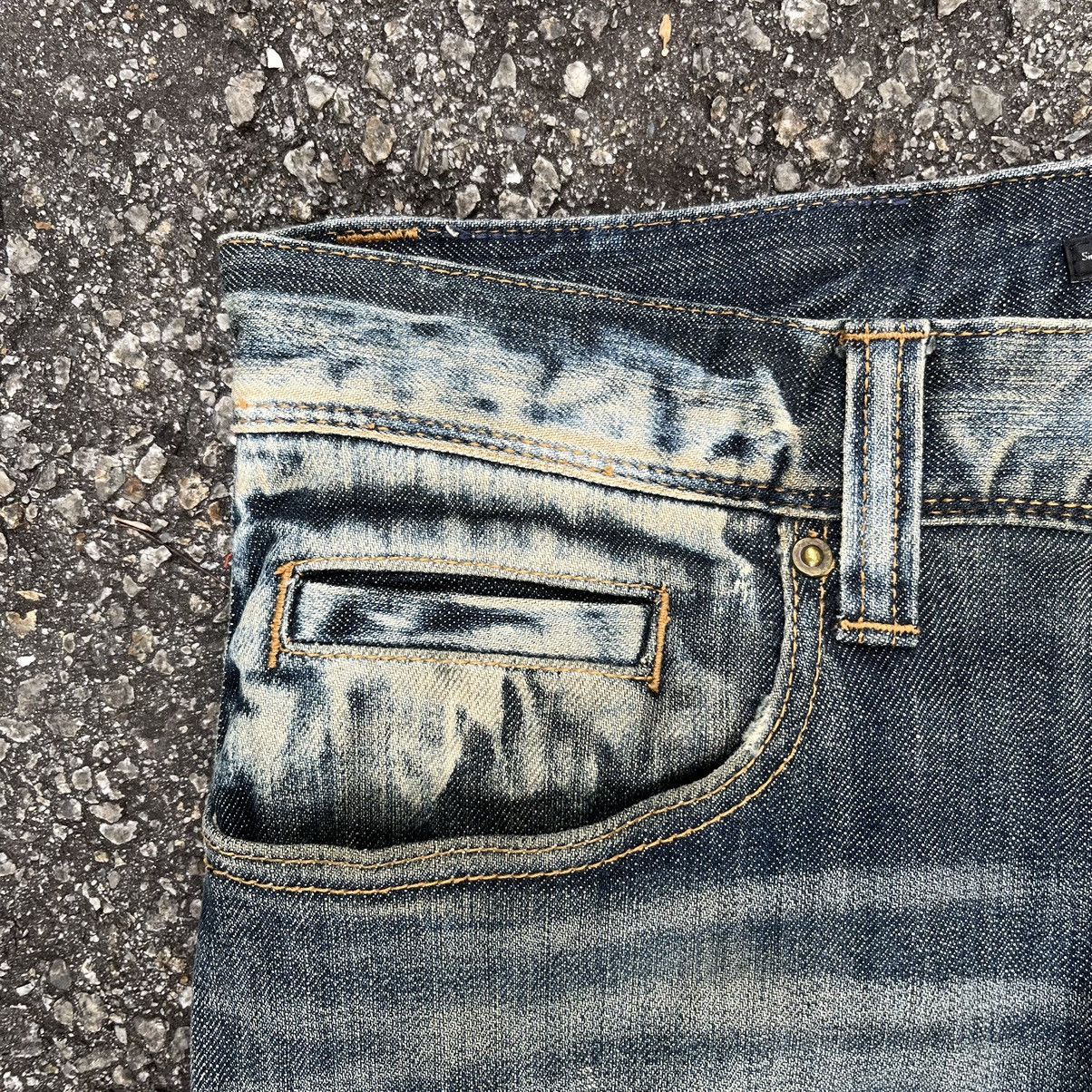 Issey Miyake TETE HOMME Denim Issey Miyake Slim Jeans Mud wash Rusty Pant Size US 31 - 4 Thumbnail