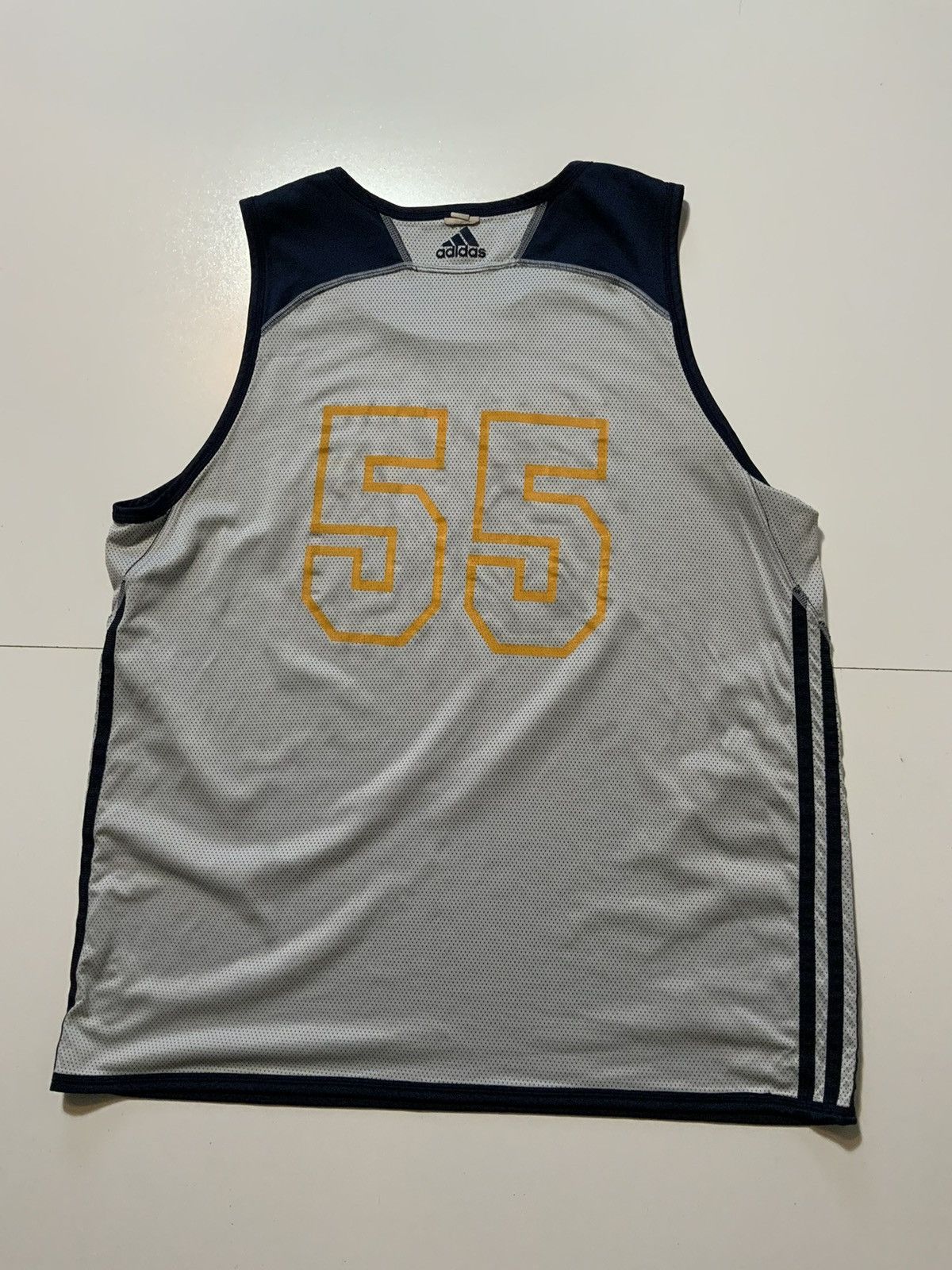 Adidas × NBA Indiana Pacers 2014-15 Reversible Team Issue Practice Jersey Size US XXL / EU 58 / 5 - 4 Thumbnail