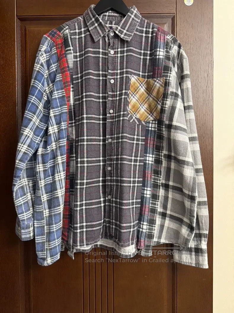 Needles needles classic shirt wool paisley JQ | Grailed