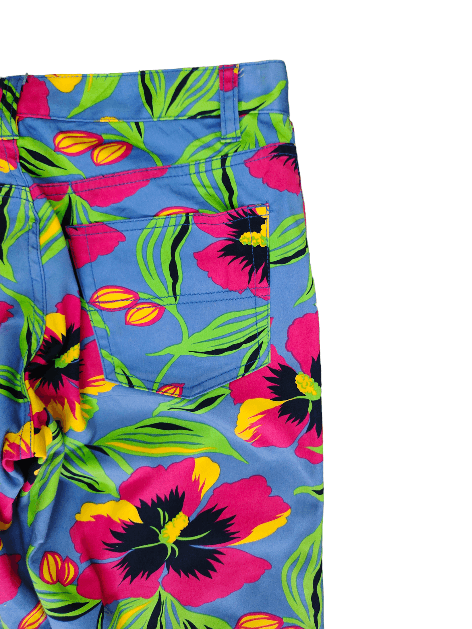 Polo Ralph Lauren Polo Jeans Flower FullPrint Multicolor 3Q Pants Size 29" - 17 Thumbnail