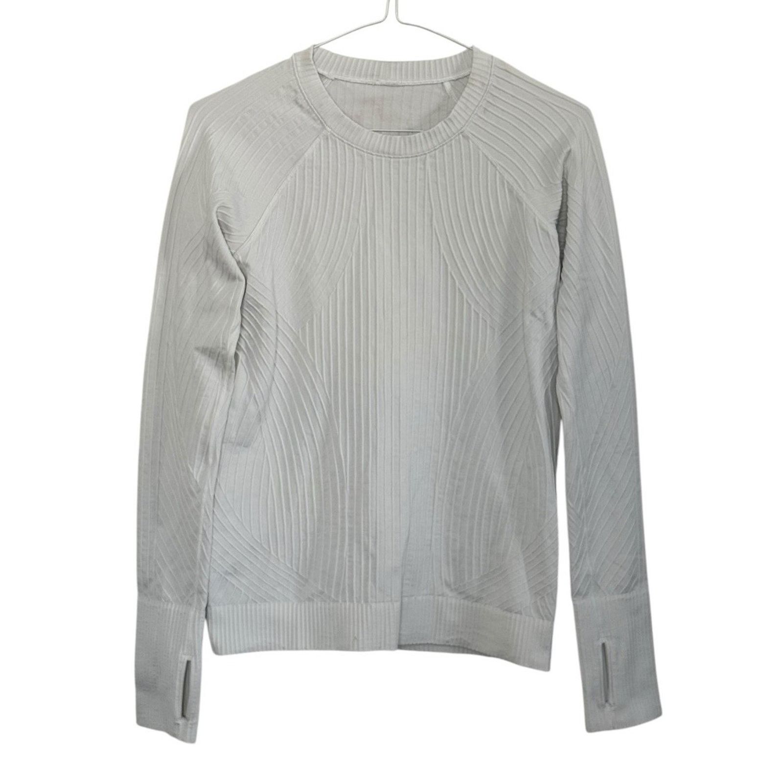 Lululemon LULULEMON Rest Less Seamless Pullover Ribbed Textured Size 6 Size S / US 4 / IT 40 - 3 Thumbnail
