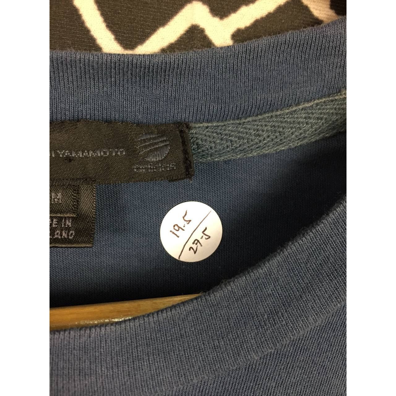 Adidas × Yohji Yamamoto Adidas Y-3 Yohi Yamamoto Small Logo Casual Tee Size M Size US M / EU 48-50 / 2 - 11 Thumbnail