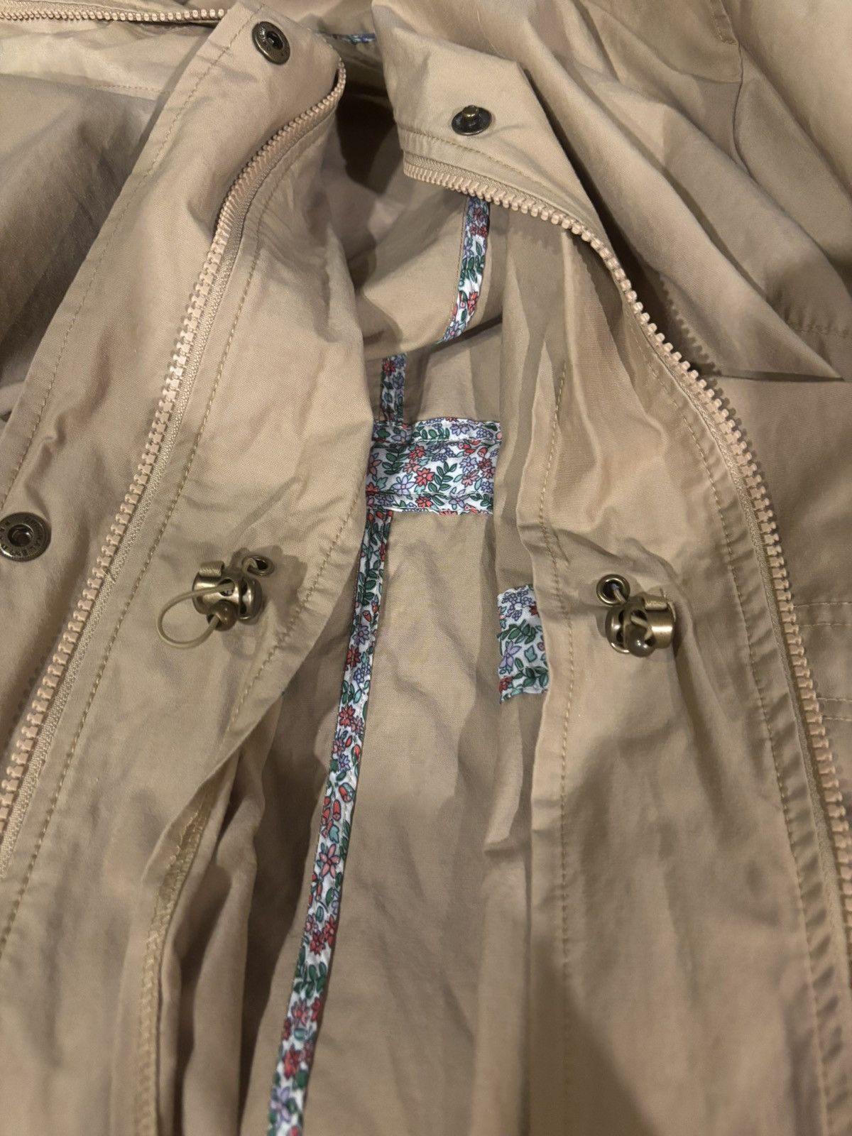 Lands' End Women’s tan utility Jacket.wj2510 Size XXL / US 16-18 / IT 52-54 - 11 Thumbnail