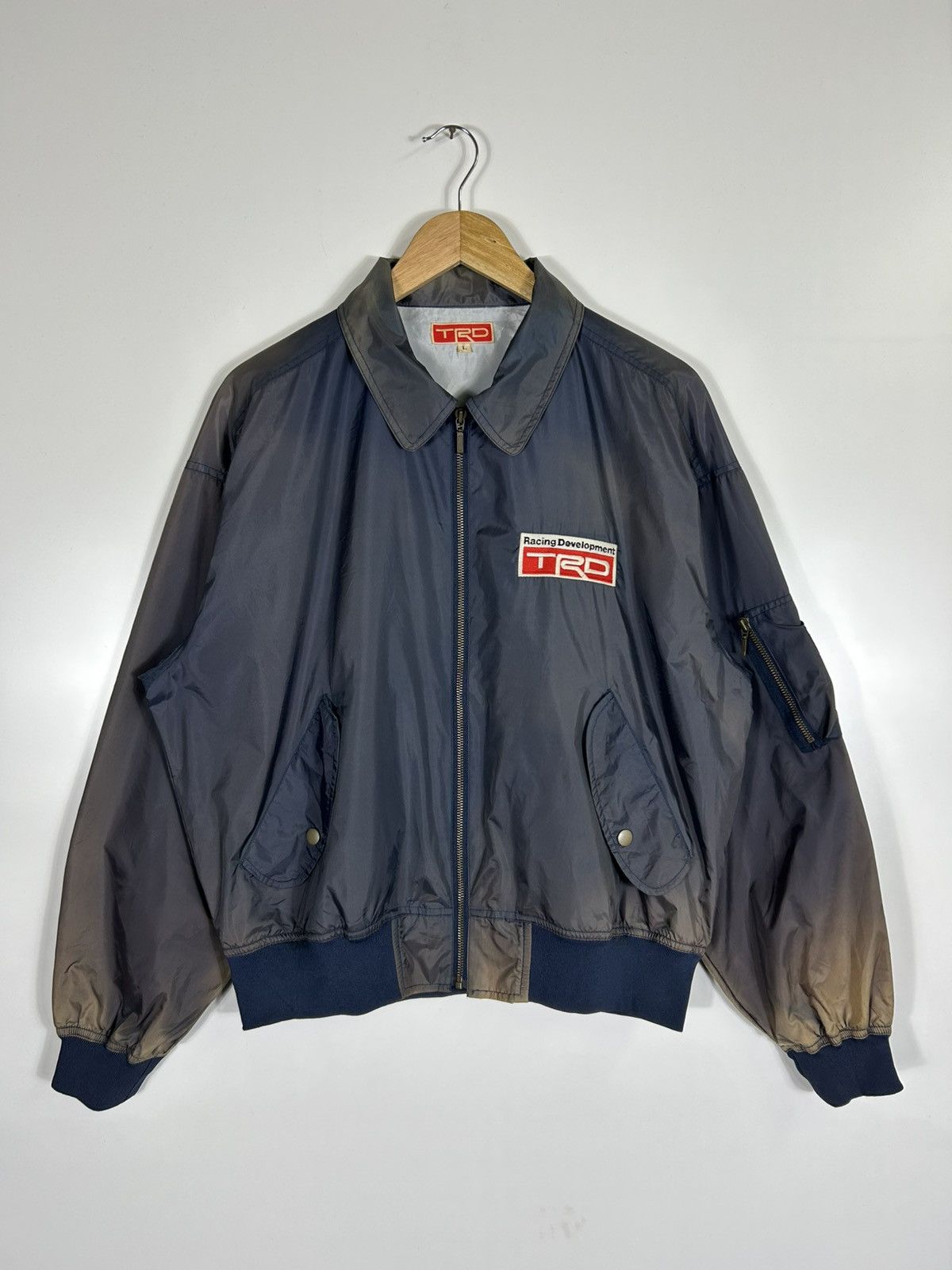 Sports Specialties ⚡️Vintage Toyota Motorsport TRD Sun Faded Bomber Jacket Size US L / EU 52-54 / 3 - 2 Thumbnail