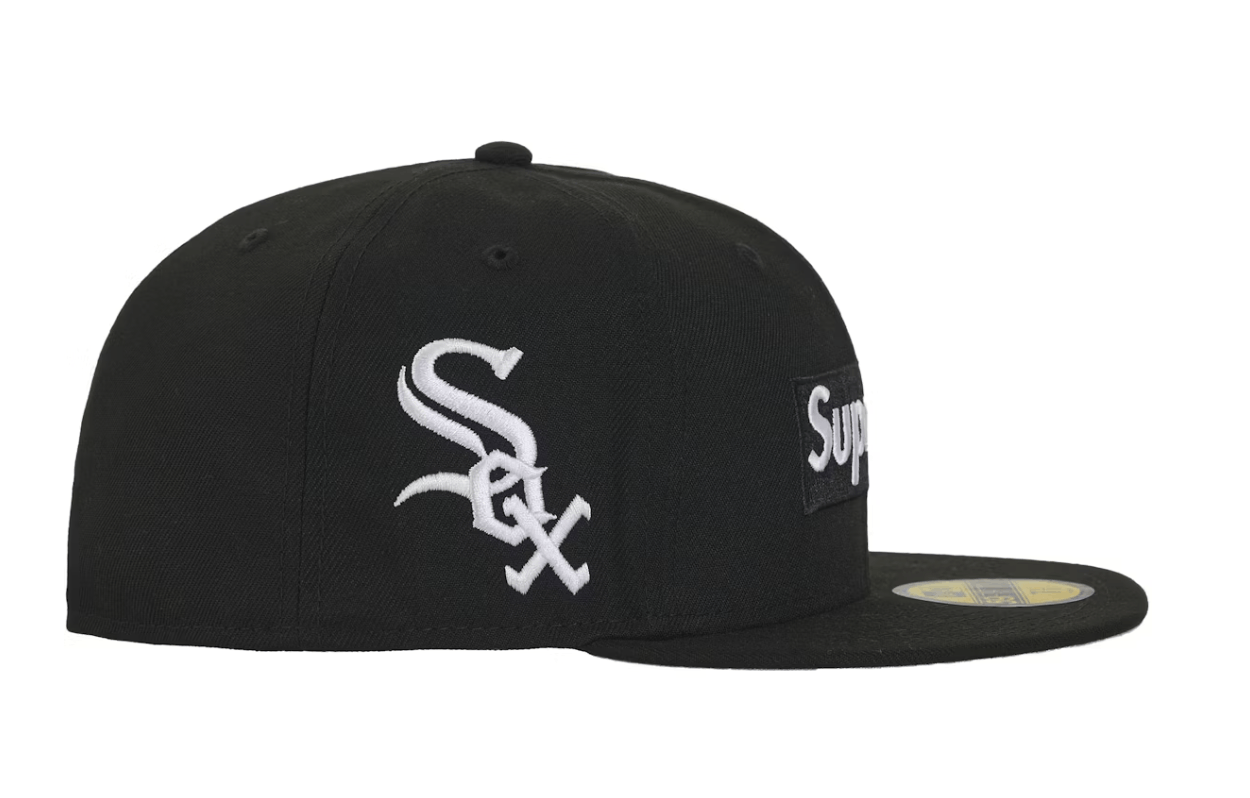 Supreme Supreme MLB Teams Box Logo New Era 59Fifty Cap Black 7 5/8 Size ONE SIZE - 2 Thumbnail