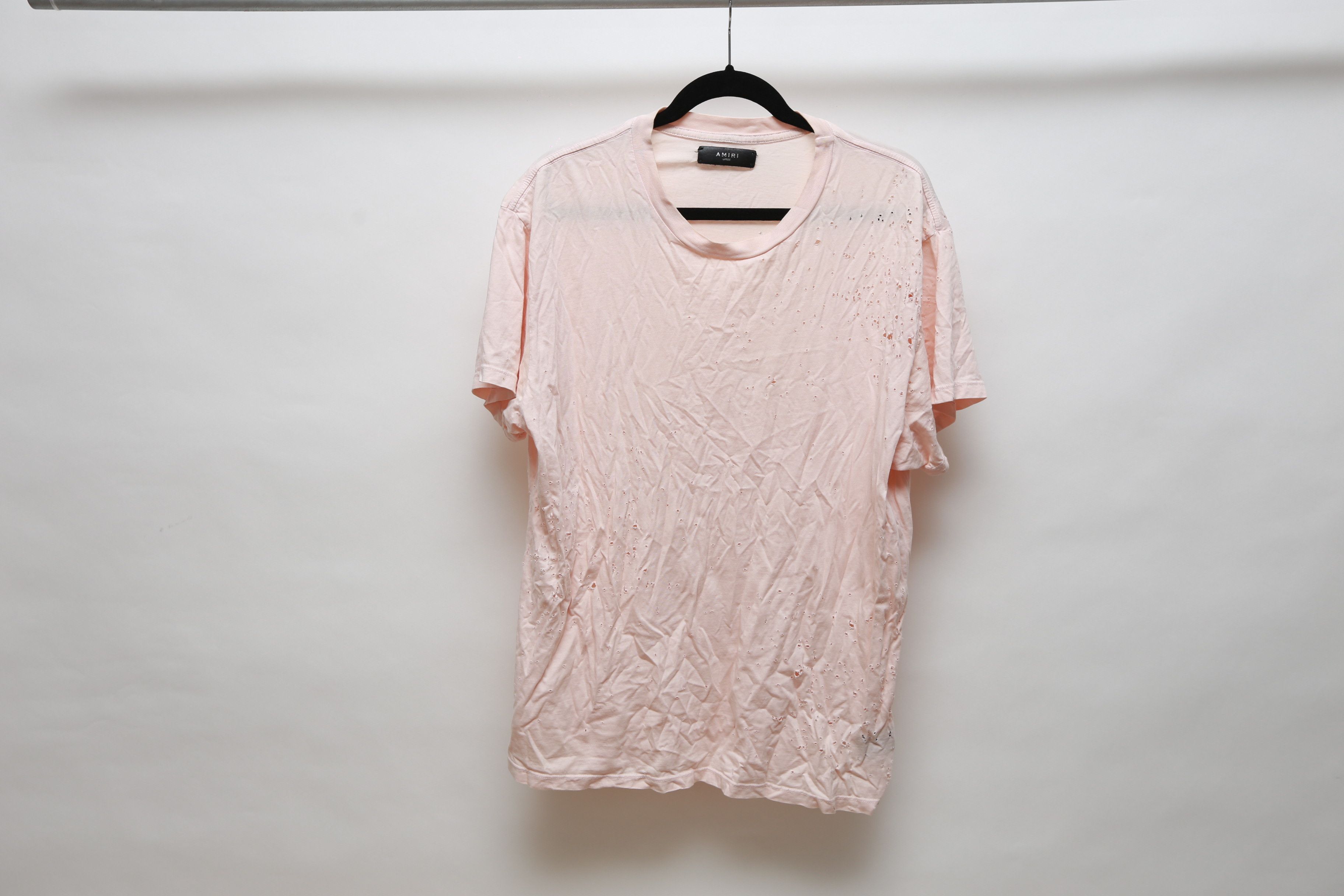 Amiri Shoutgun Destroyed Tshirt Size US L / EU 52-54 / 3 - 1 Thumbnail
