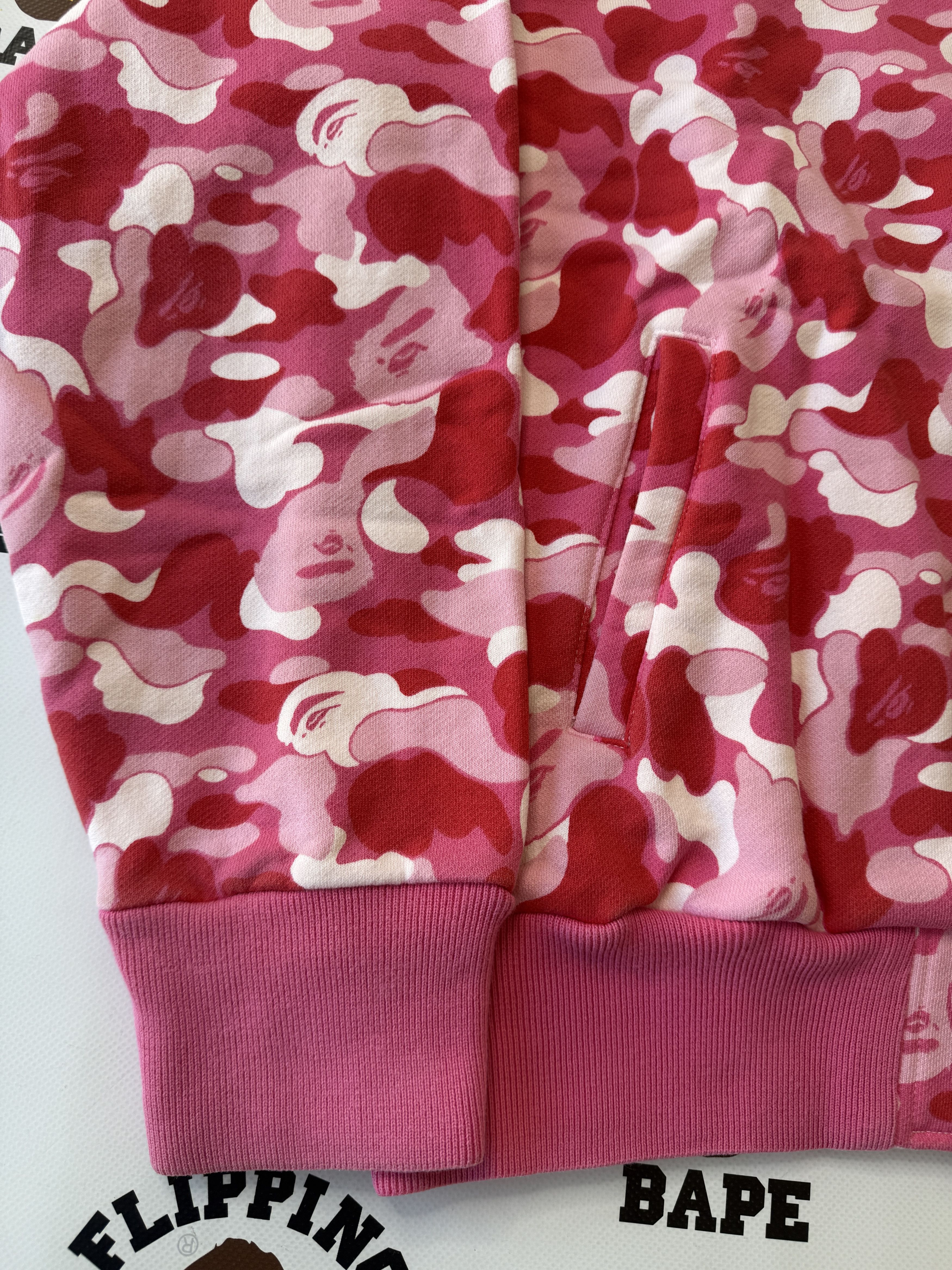 Bape BAPE NIGO FAVORITE SHOP ABC CAMO SWEAT VARSITY JACKET (2008) Size US L / EU 52-54 / 3 - 13 Thumbnail