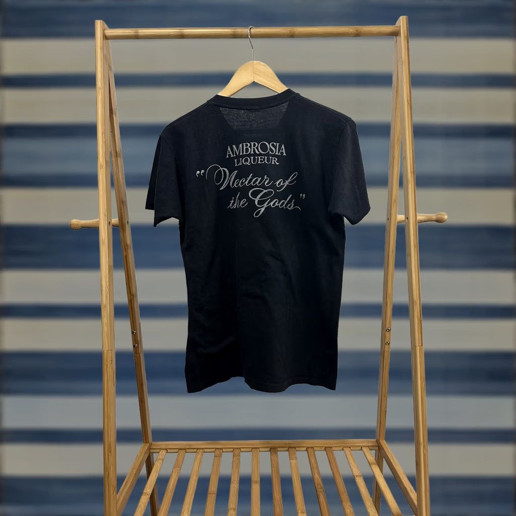 Vintage VTG 80s I Am An Ambrosiac Nector Of The Gods Paper Thin T-Shirt L Black Mens Size US L / EU 52-54 / 3 - 1 Thumbnail