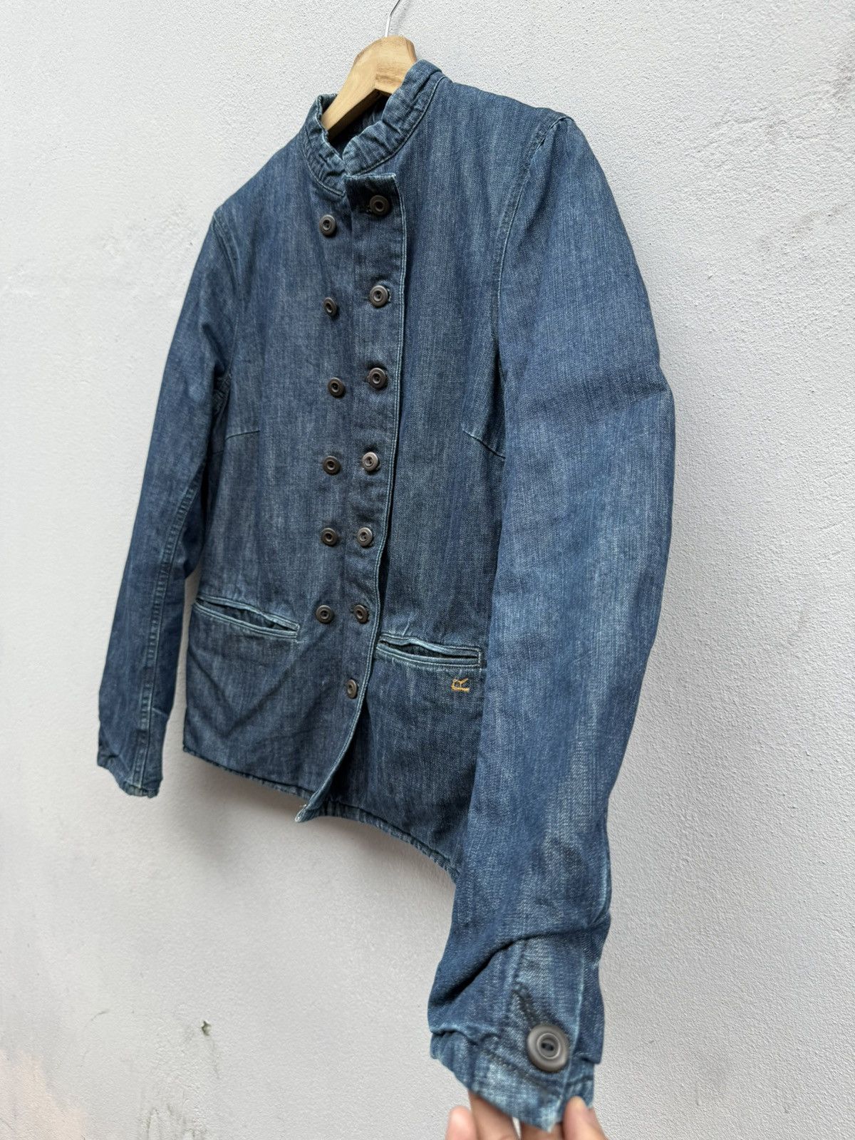 45rpm 💥ARCHIVED💥 R by 45RPM Double Button Blanket Indigo Jacket Size US M / EU 48-50 / 2 - 6 Thumbnail